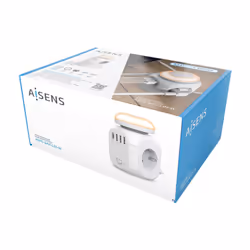 AISENS ASPS-3A1CL01-W prolunghe e multiple 1,8 m 4 presa(e) AC Interno Bianco - Vista aggiuntiva 6
