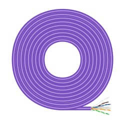 AISENS A135-0747 cavo di rete Viola 100 m Cat6 U/UTP (UTP)