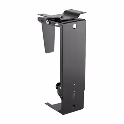 AISENS MPC03-201 supporto per CPU Porta CPU sotto scrivania Nero