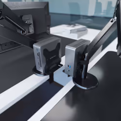 AISENS MPC05-205 supporto per CPU Supporto per CPU montata su supporto monitor Nero - Vista aggiuntiva 4
