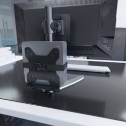 AISENS MPC05-205 supporto per CPU Supporto per CPU montata su supporto monitor Nero - Vista aggiuntiva 6