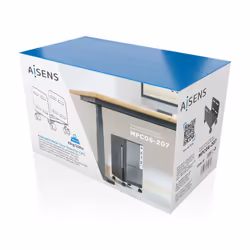 AISENS MPC06-207 supporto per CPU Supporto CPU a carrello Nero - Vista aggiuntiva 6