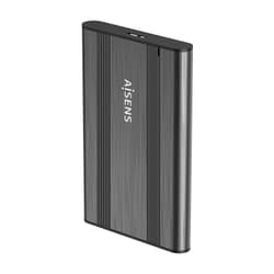 AISENS ASE-2526GR contenitore di unità di archiviazione Custodia per Disco Rigido (HDD) Grigio 2.5" Alimentazione USB