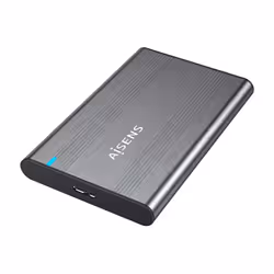 AISENS ASE-2526GR contenitore di unità di archiviazione Custodia per Disco Rigido (HDD) Grigio 2.5" Alimentazione USB