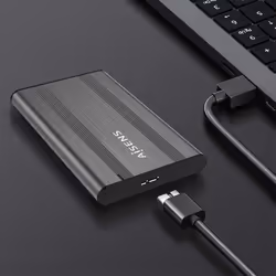 AISENS ASE-2526GR contenitore di unità di archiviazione Custodia per Disco Rigido (HDD) Grigio 2.5" Alimentazione USB - Vista aggiuntiva 4
