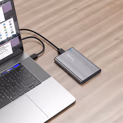 AISENS ASE-2526GR contenitore di unità di archiviazione Custodia per Disco Rigido (HDD) Grigio 2.5" Alimentazione USB - Vista aggiuntiva 5