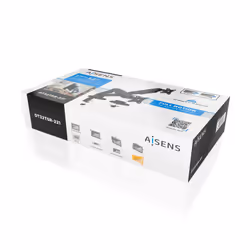 AISENS DT32TSR-221 Supporti a parete per TV 81,3 cm (32") Scrivania Nero - Vista aggiuntiva 6