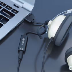 AISENS A106-0770 adattatore per inversione del genere dei cavi USB-A 3,5 mm Nero - Vista aggiuntiva 4