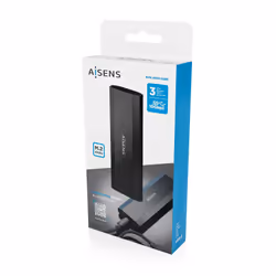 AISENS ASM2-028B contenitore di unità di archiviazione Box esterno SSD Nero M.2 - Vista aggiuntiva 6