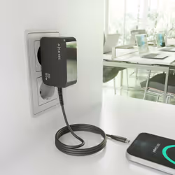 AISENS ASCH-1PD65WL033-BK Caricabatterie per dispositivi mobili Universale Nero AC Interno - Vista aggiuntiva 5