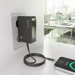 AISENS ASCH-1PD90WL034-BK Caricabatterie per dispositivi mobili Universale Nero AC Interno - Vista aggiuntiva 5