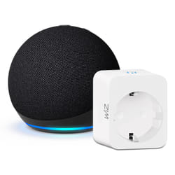 Amazon Echo Dot (5ª generazione, modello 2022) | Altoparlante intelligente con integrazione Alexa | Antracite Smart Plug Wiz