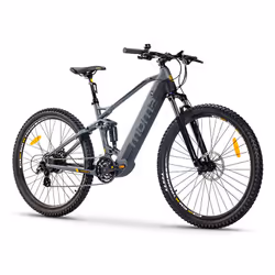 Moma BIE29MTFSRMG20 bicicletta elettrica Grigio Alluminio L 73,7 cm (29") Litio