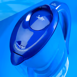JATA HJAR1001 Filtraggio acqua Caraffa filtrante 2,5 L Blu, Trasparente
