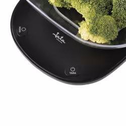 JATA HBAL1709 bilancia da cucina Nero Superficie piana Rettangolo Bilancia da cucina elettronica - Vista aggiuntiva 6