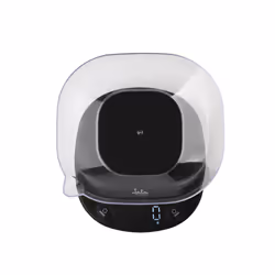 JATA HBAL1709 bilancia da cucina Nero Superficie piana Rettangolo Bilancia da cucina elettronica - Vista aggiuntiva 8