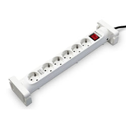 Salicru SPS SAFE 6S Bianco 6 presa(e) AC 230 V 1,4 m
