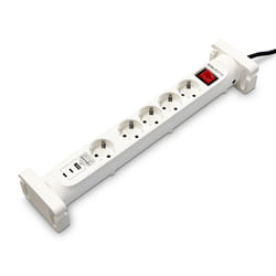Salicru SPS SAFE 5S+ Bianco 5 presa(e) AC 230 V 1,4 m