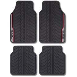 Sparco - Set di tappetini Gomma - Rosso