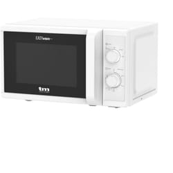 Tm Electron - TMPMW002WHT Microonde easywave con capacità di 20 litri, 700W, 5 livelli di potenza dede, funzione di scongelamento e timer de 35 min,