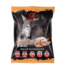 Alpha Spirit 8436586310004, Spuntini, Cane, Adulto, Turchia, 50 g