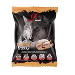Alpha Spirit 8436586310004 premio per cani e gatti Cane Spuntini Turchia 50 g
