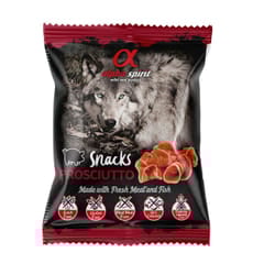 Alpha Spirit 8436586310066 premio per cani e gatti Cane Spuntini Prosciutto 50 g