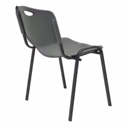 PIQUERAS Y CRESPO NOWY STYL Pack 2 sillas Iso plastic PVC gris Seduta rigida Schienale rigido - Vista aggiuntiva 6