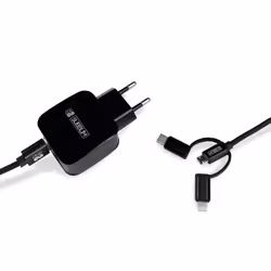 SUBBLIM SUB-CHG-1ZWC02 Caricabatterie per dispositivi mobili Universale Nero AC Ricarica rapida Interno