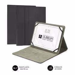 SUBBLIM SUB-CUT-1CT001, Custodia a libro, Ogni marca, Universal. Compatible con todas las Tablet del mercado de hasta 10.1", ...