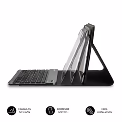SUBBLIM SUB-KT2-BT0001 tastiera per dispositivo mobile QWERTY Spagnolo Bluetooth Nero - Vista aggiuntiva 4