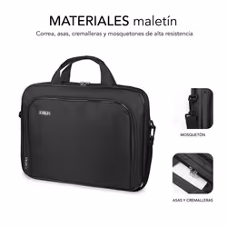 SUBBLIM SUB-LB-1OLB030 borsa per laptop 35,6 cm (14") Borsa con caricamento dall'alto Nero - Vista aggiuntiva 3