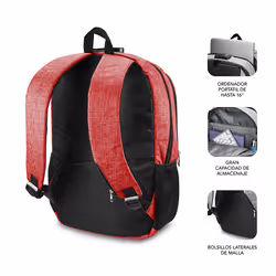 SUBBLIM SUB-BP-1UL0002 zaino Rosso Oxford - Vista aggiuntiva 4