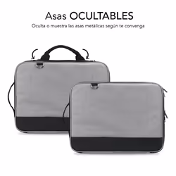 SUBBLIM SUB-LS-2AS0001 borsa per laptop 35,6 cm (14") Custodia a tasca Grigio