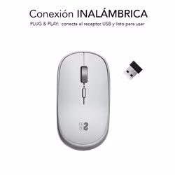 SUBBLIM SUBMO-RFM0001 mouse Ufficio Ambidestro RF Wireless Ottico 1600 DPI