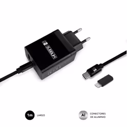 SUBBLIM SUBCHG-3WPD11 Caricabatterie per dispositivi mobili Universale Nero, Grigio AC Ricarica rapida Interno - Vista aggiuntiva 4