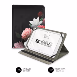 SUBBLIM SUBCUT-4TC011 custodia per tablet 27,9 cm (11") Custodia a libro Multicolore