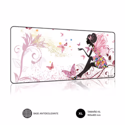 SUBBLIM ALFOMBRILLA HADA XL Tappetino per mouse per gioco da computer Multicolore - Vista aggiuntiva 2