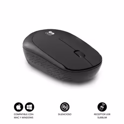 SUBBLIM SUBMO-B2SW010 mouse Ufficio Ambidestro RF Wireless Ottico 1200 DPI - Vista aggiuntiva 2