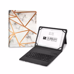 SUBBLIM SUBKT5-BTTW10, QWERTY, Spagnolo, 5 milioni di caratteri, Universale, Uso con Ipad 10.2”, Samsung Tab A8, A7, Lenovo T ...