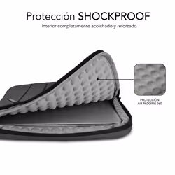 SUBBLIM SUBLS-AP36050 borsa per laptop 15.6" Custodia a tasca Grigio - Vista aggiuntiva 4