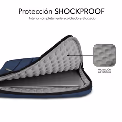 SUBBLIM SUBLS-AP36052 borsa per laptop 15.6" Custodia a tasca Blu - Vista aggiuntiva 4