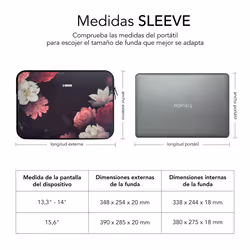 SUBBLIM SUBLS-SKIN101 borsa per laptop 35,6 cm (14") Custodia a tasca Multicolore - Vista aggiuntiva 5