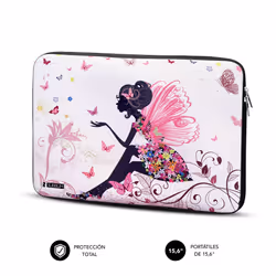 SUBBLIM SUBLS-SKIN152 borsa per laptop 39,6 cm (15.6") Custodia a tasca Multicolore