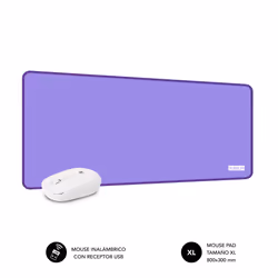 SUBBLIM SUBMP-03HP002 tappetino per mouse Viola - Vista aggiuntiva 2