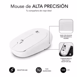 SUBBLIM SUBMP-03HP002 tappetino per mouse Viola - Vista aggiuntiva 6