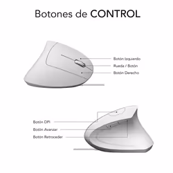 SUBBLIM SUBMO-EDGVU02 mouse Universale Mano destra USB tipo A Ottico 1600 DPI - Vista aggiuntiva 5