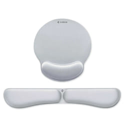 SUBBLIM SUBMP-04E021 poggiapolso Cotone, Lycra, Poliuretano (PU) Argento
