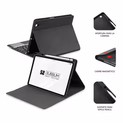 SUBBLIM Funda Tablet KEYTAB ProBT Touchpad Ipad 10,9/11 10a/11a Gen NEGRA - Vista aggiuntiva 5