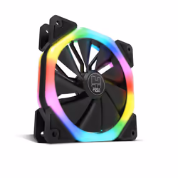 NOX S-Fan Case per computer Ventilatore 12 cm Nero - Vista aggiuntiva 2